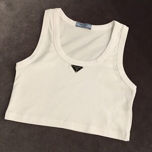 Prada Crop Tank Top